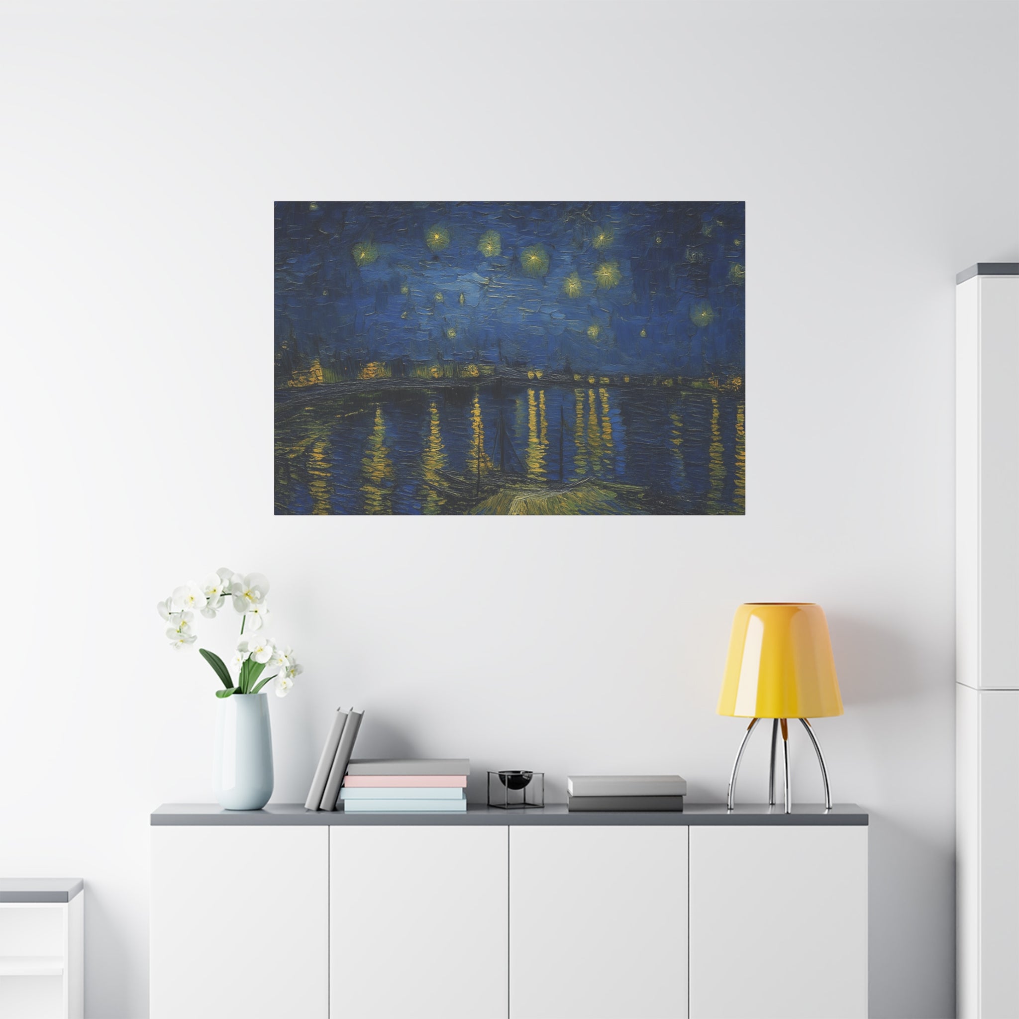 Starry Night Over the Rhône - Van Gogh