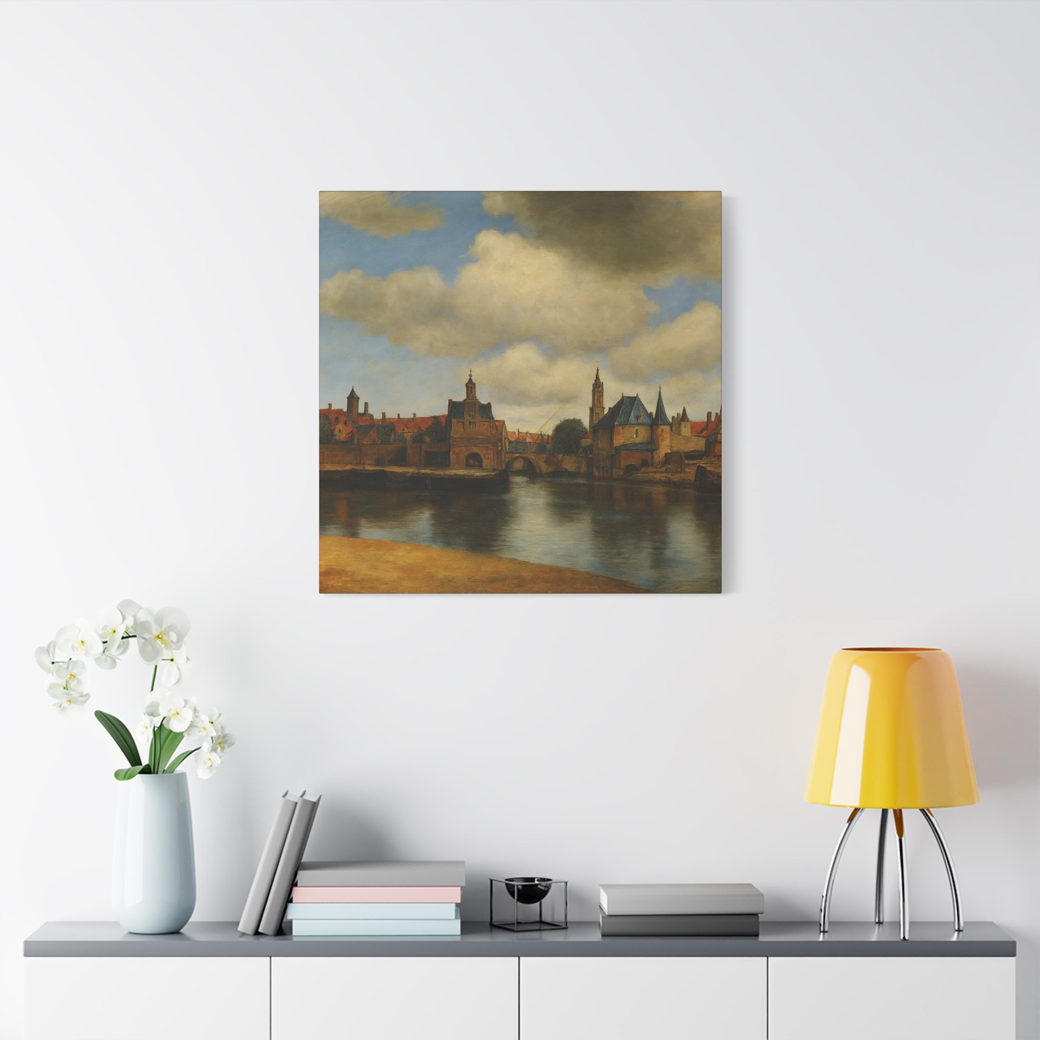 View of Delft - Johannes Vermeer: