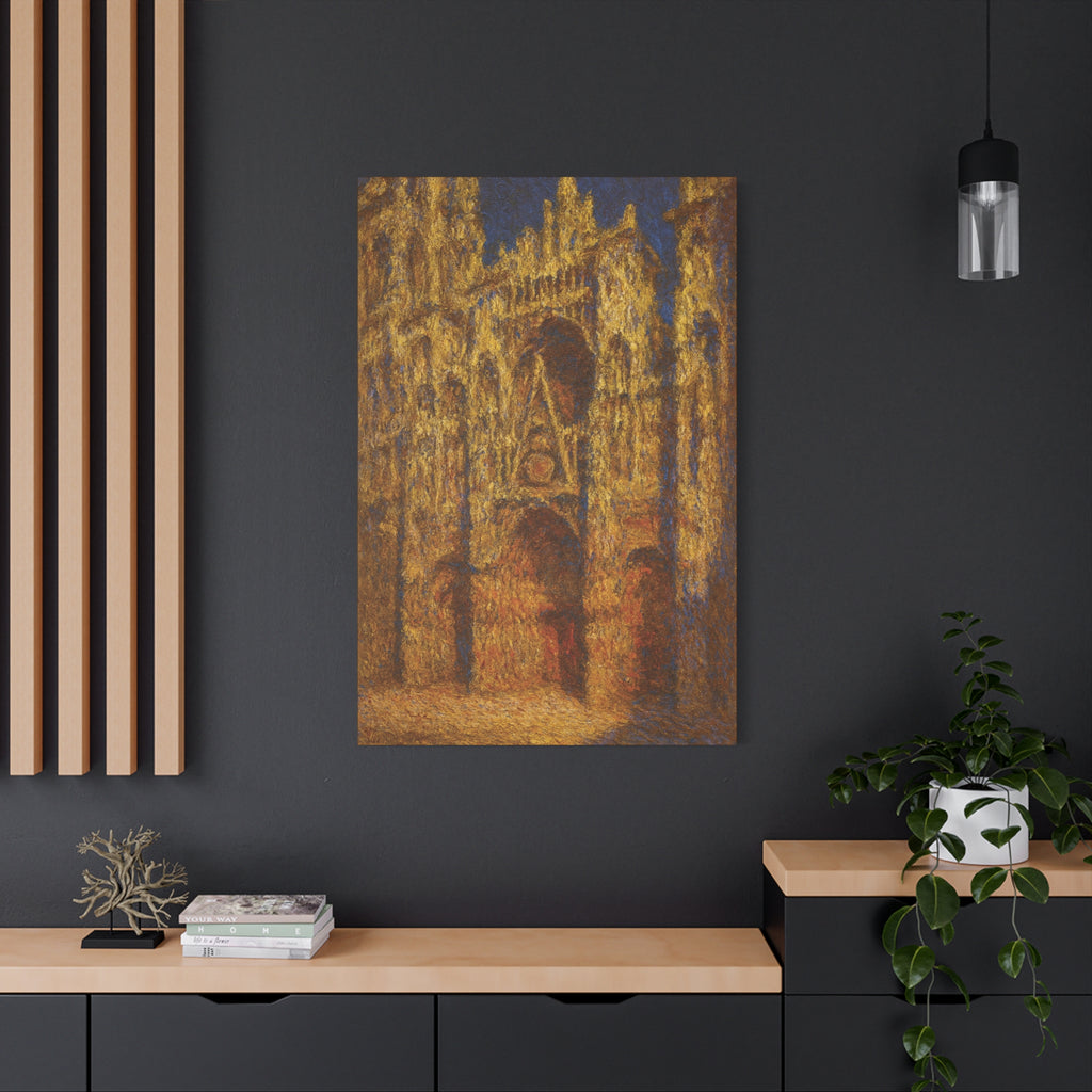 The Rouen Cathedral - Claude Monet