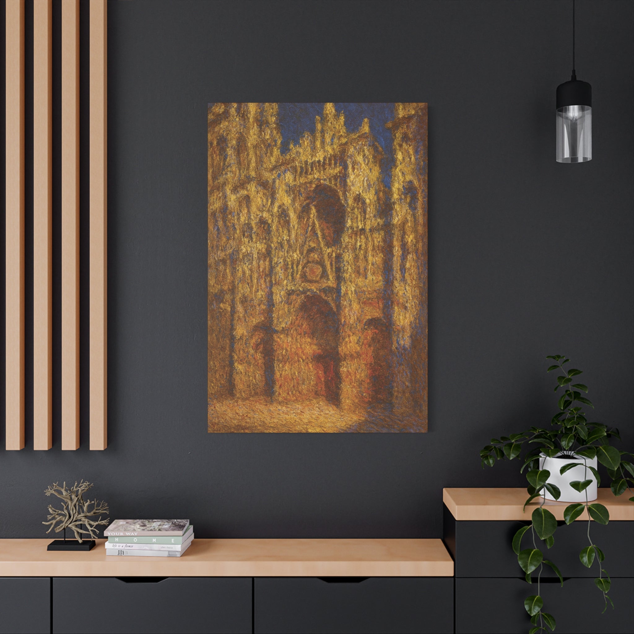 The Rouen Cathedral - Claude Monet