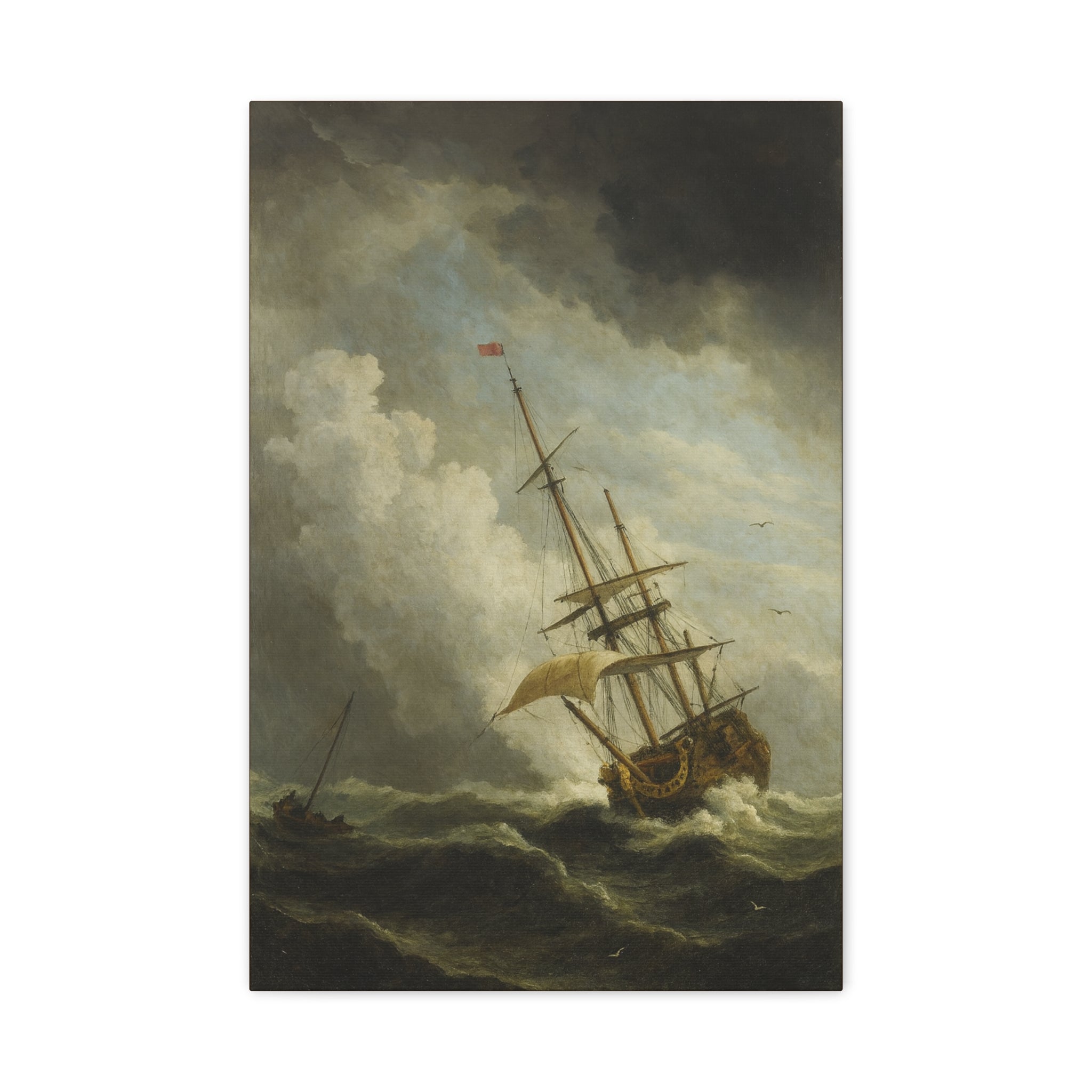 A Ship on the High Seas - Van de Velde