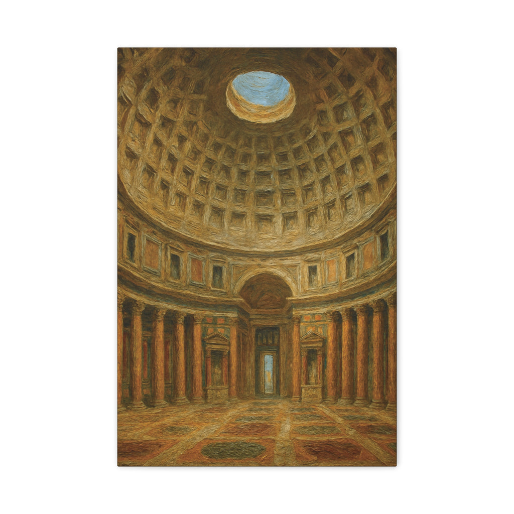 Pantheon of Rome - Giovanni Paolo Panini