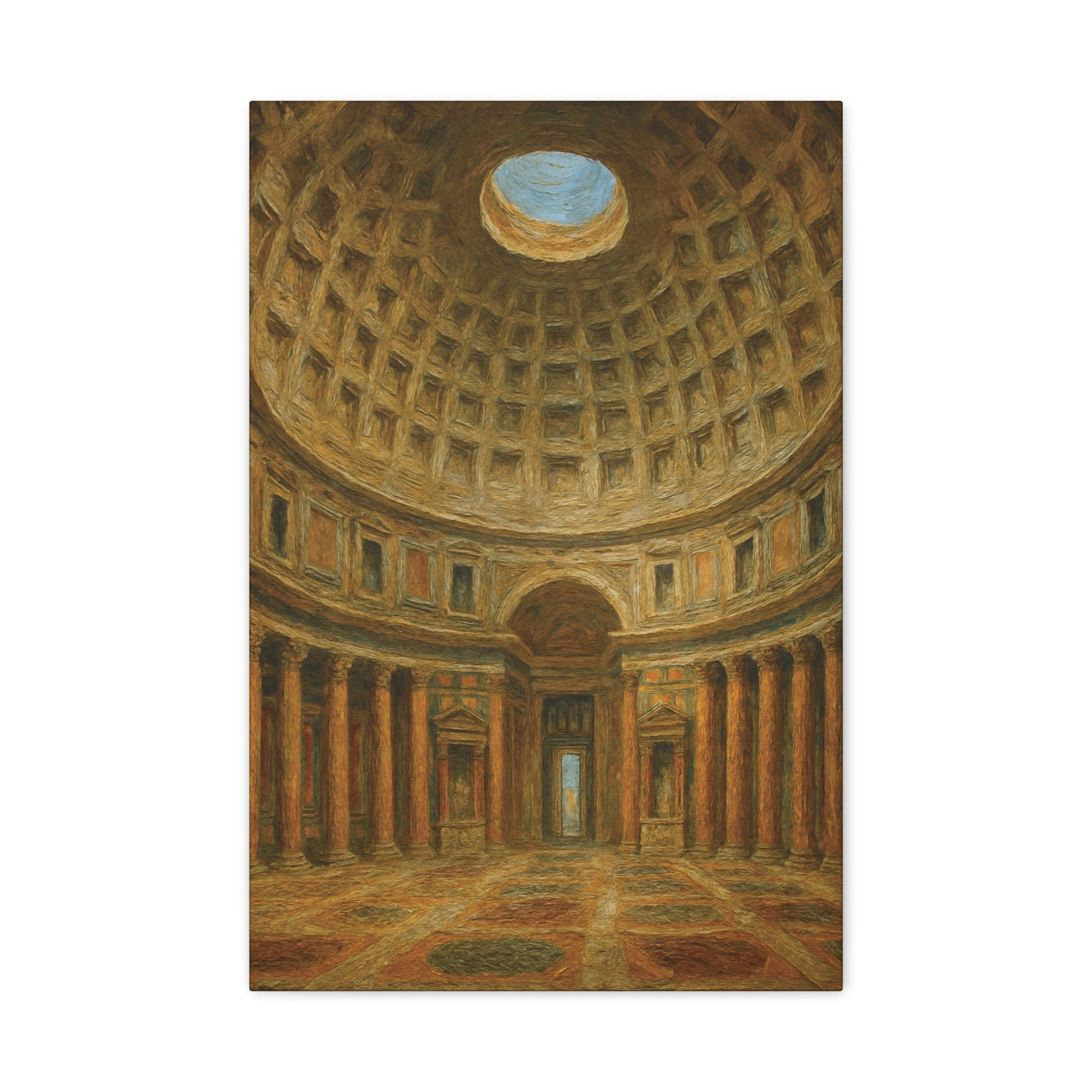 Pantheon of Rome - Giovanni Paolo Panini