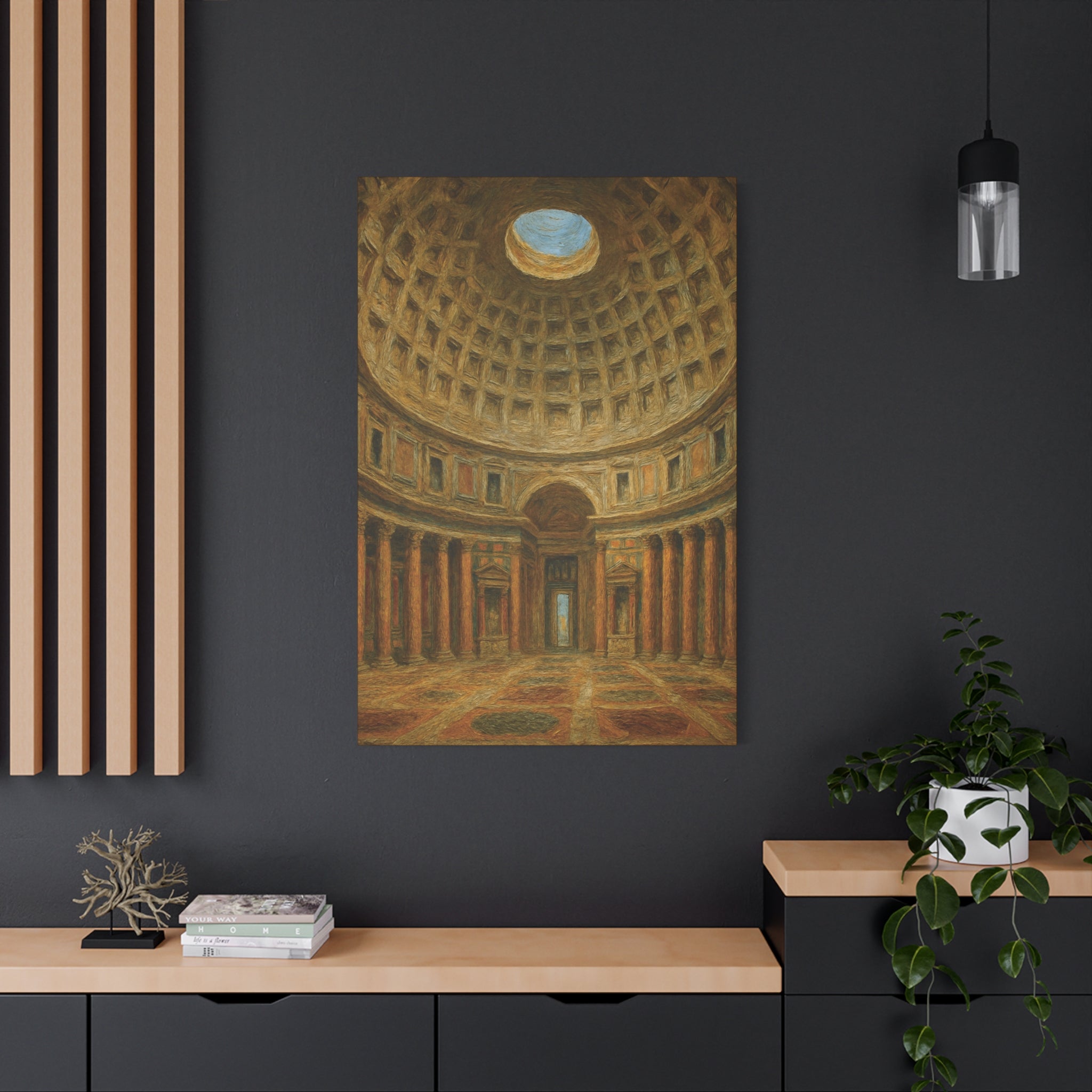 Pantheon of Rome - Giovanni Paolo Panini