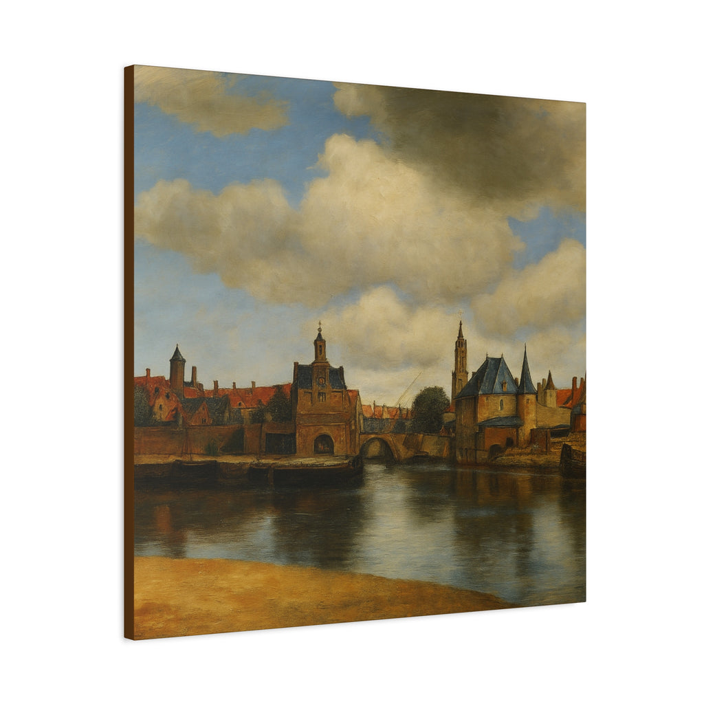 View of Delft - Johannes Vermeer: