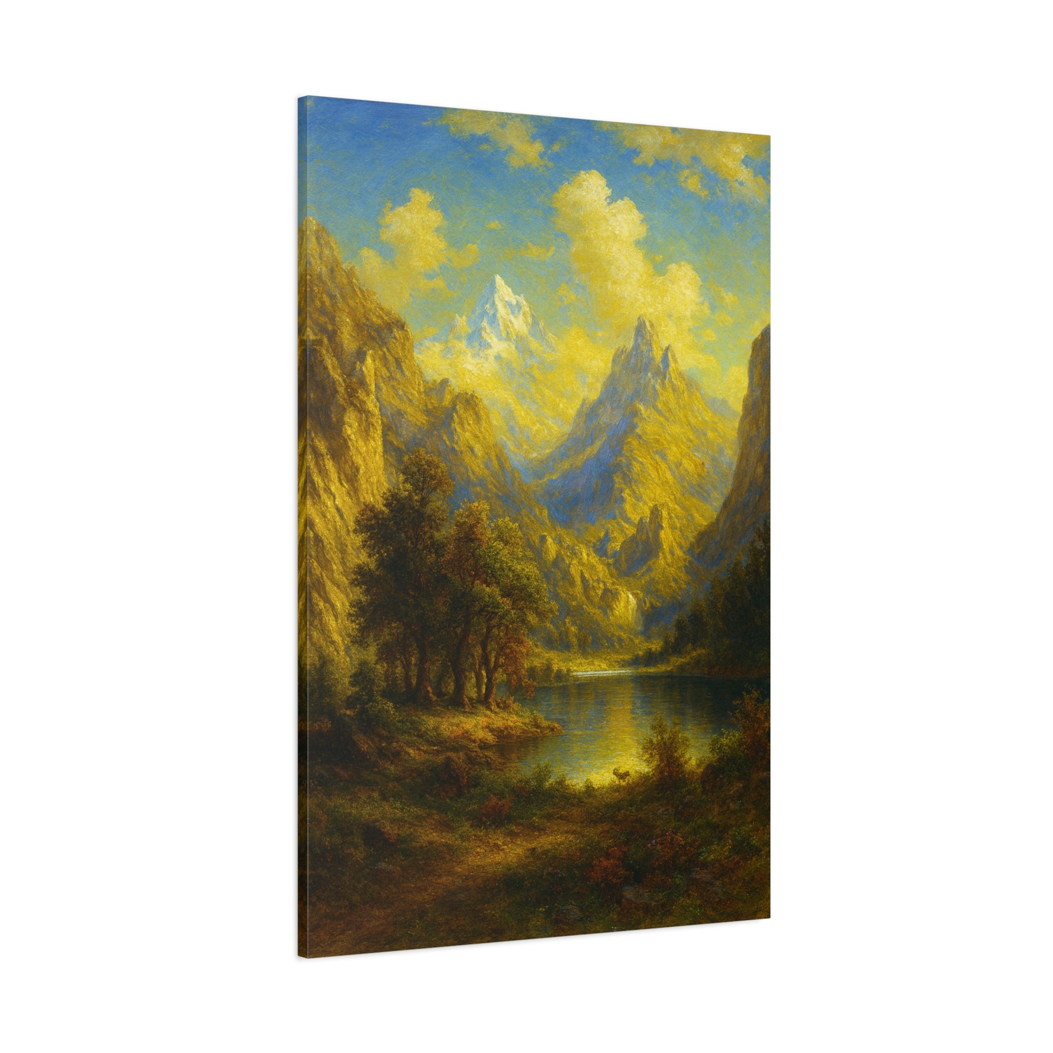 The Mountain Landscape - Albert Bierstadt