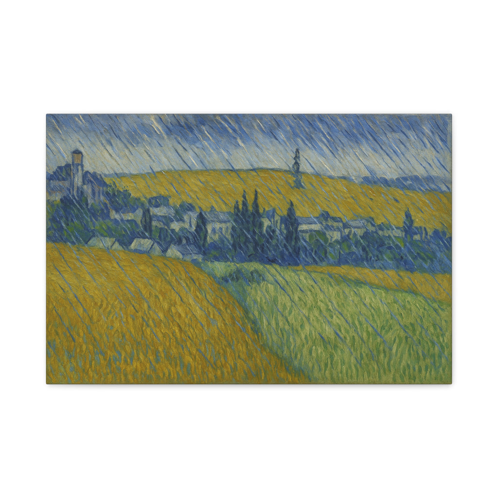 The Rain Auvers - Van Gogh