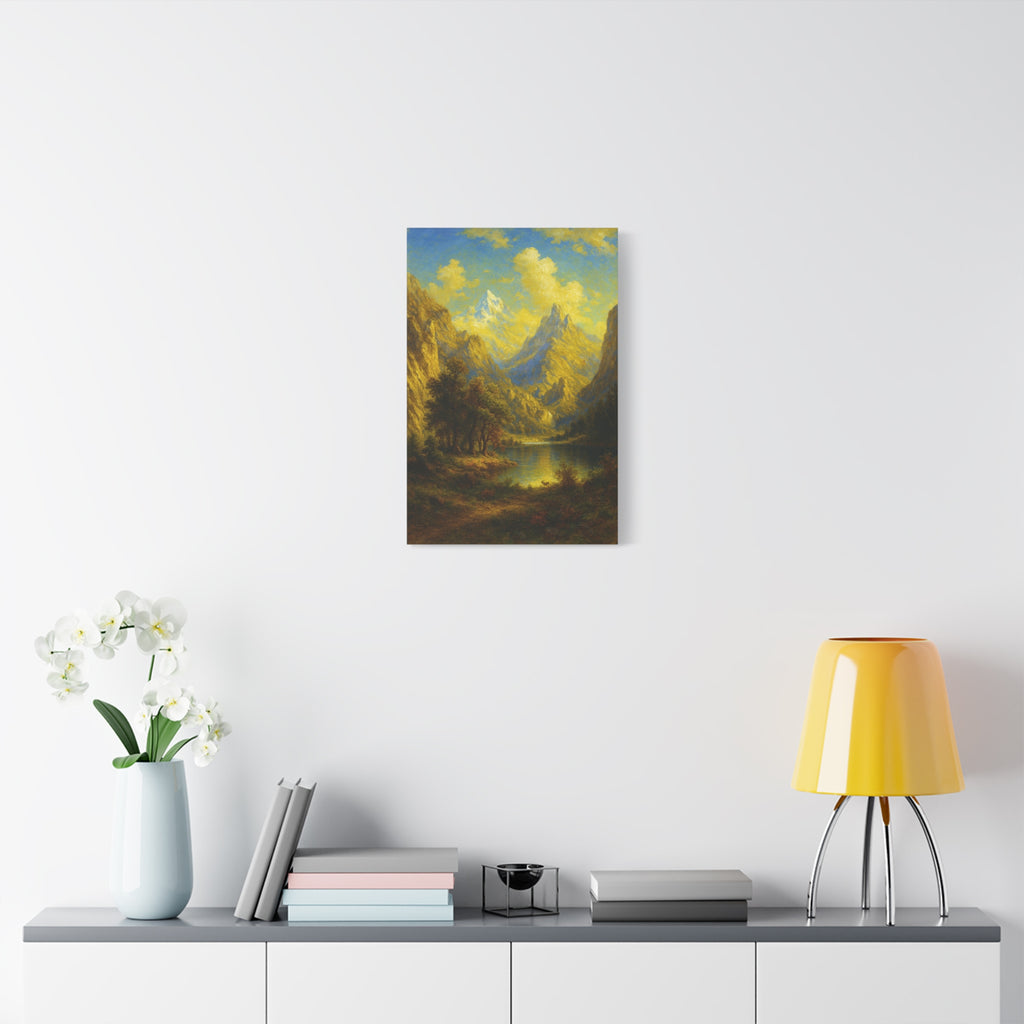 The Mountain Landscape - Albert Bierstadt