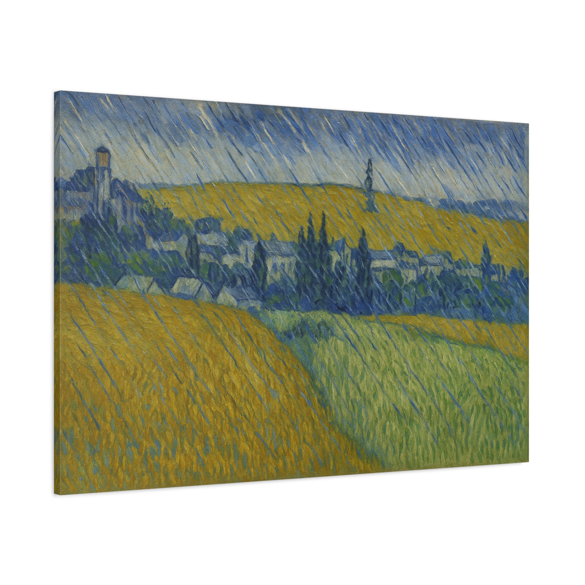 The Rain Auvers - Van Gogh
