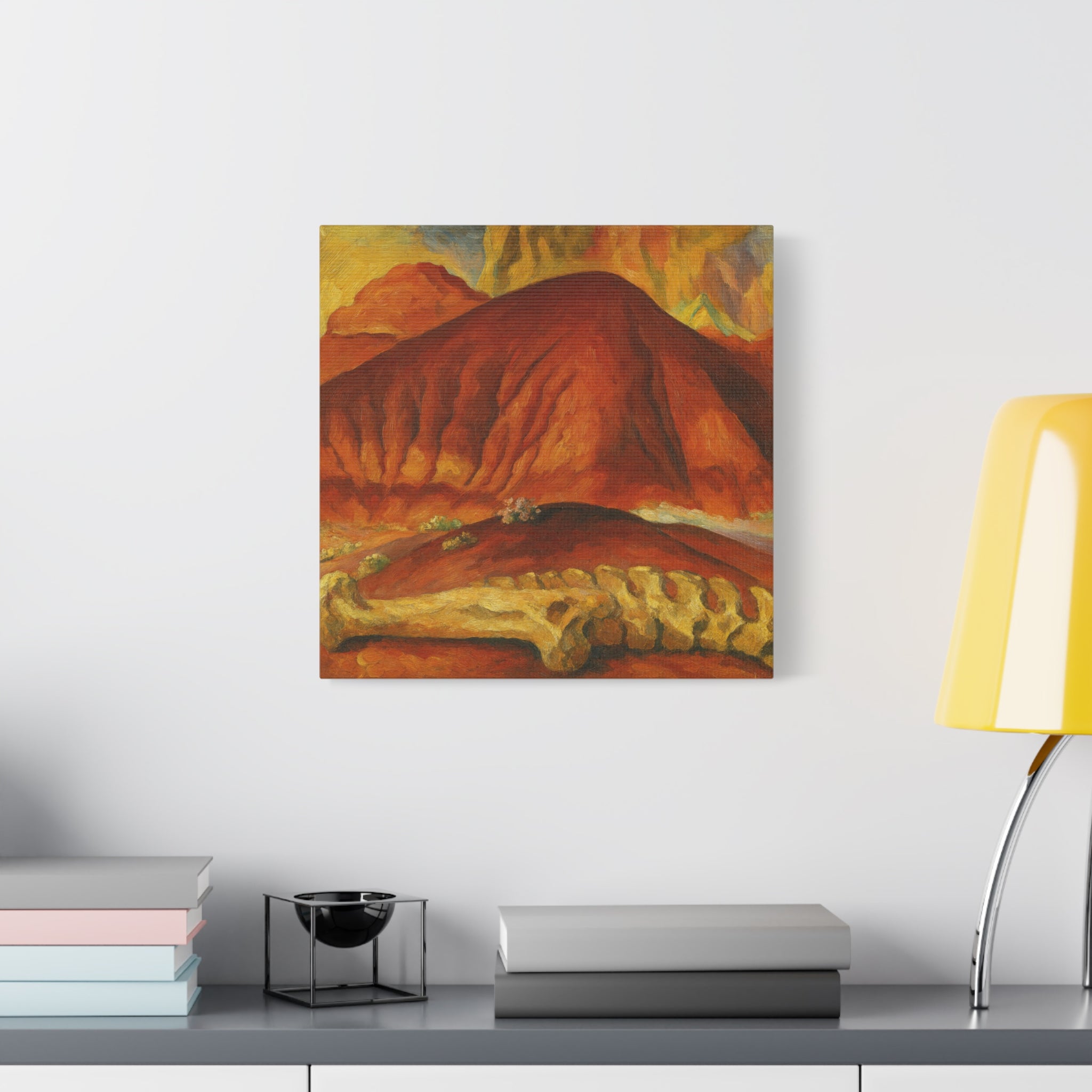 Red Hill and Bones - Georgia O’Keeffe