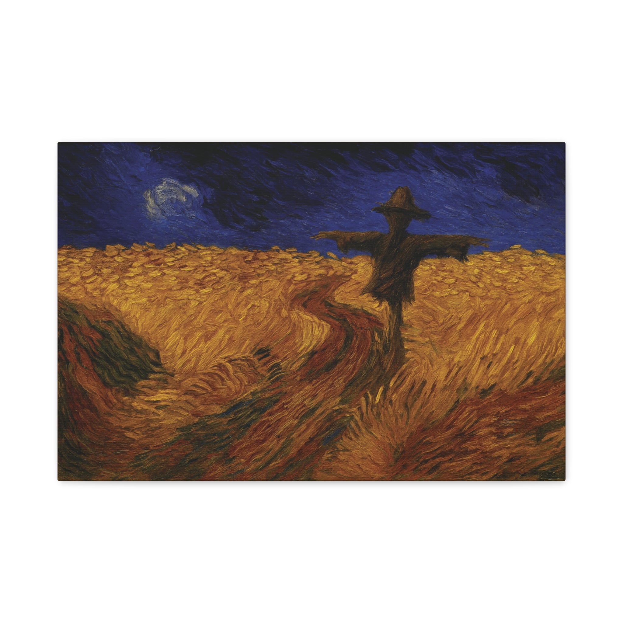 Wheatfield with Scarecrow – Van Gogh
