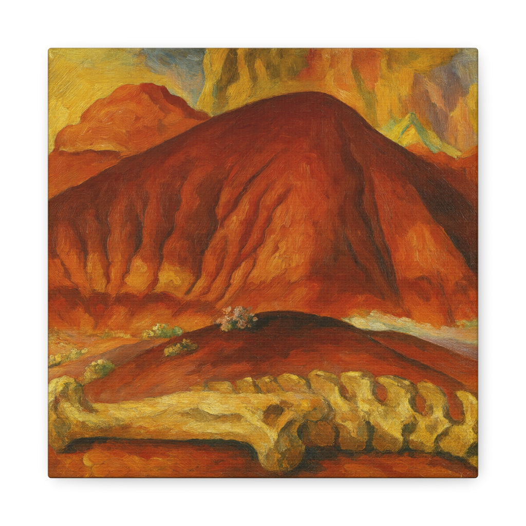 Red Hill and Bones - Georgia O’Keeffe