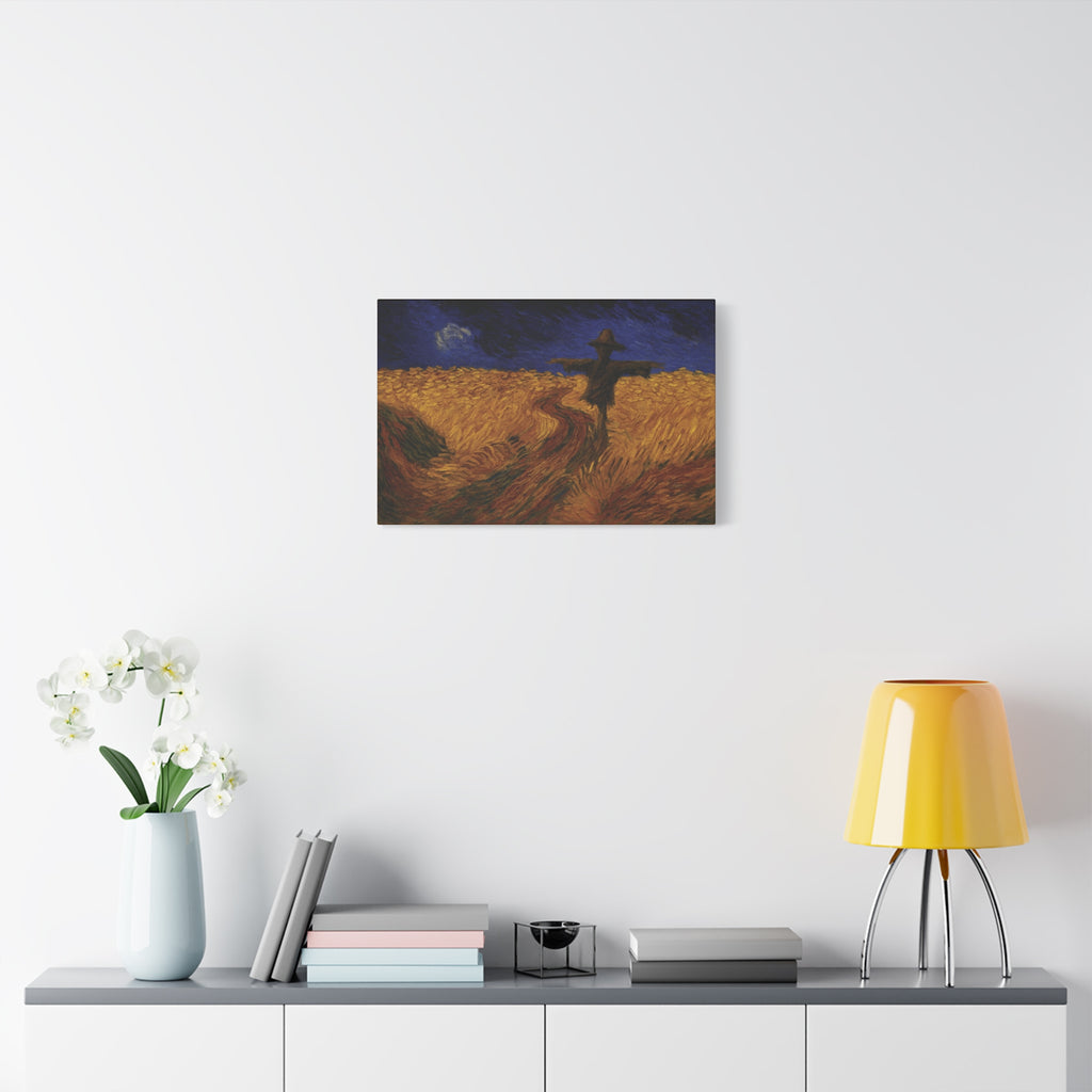 Wheatfield with Scarecrow – Van Gogh