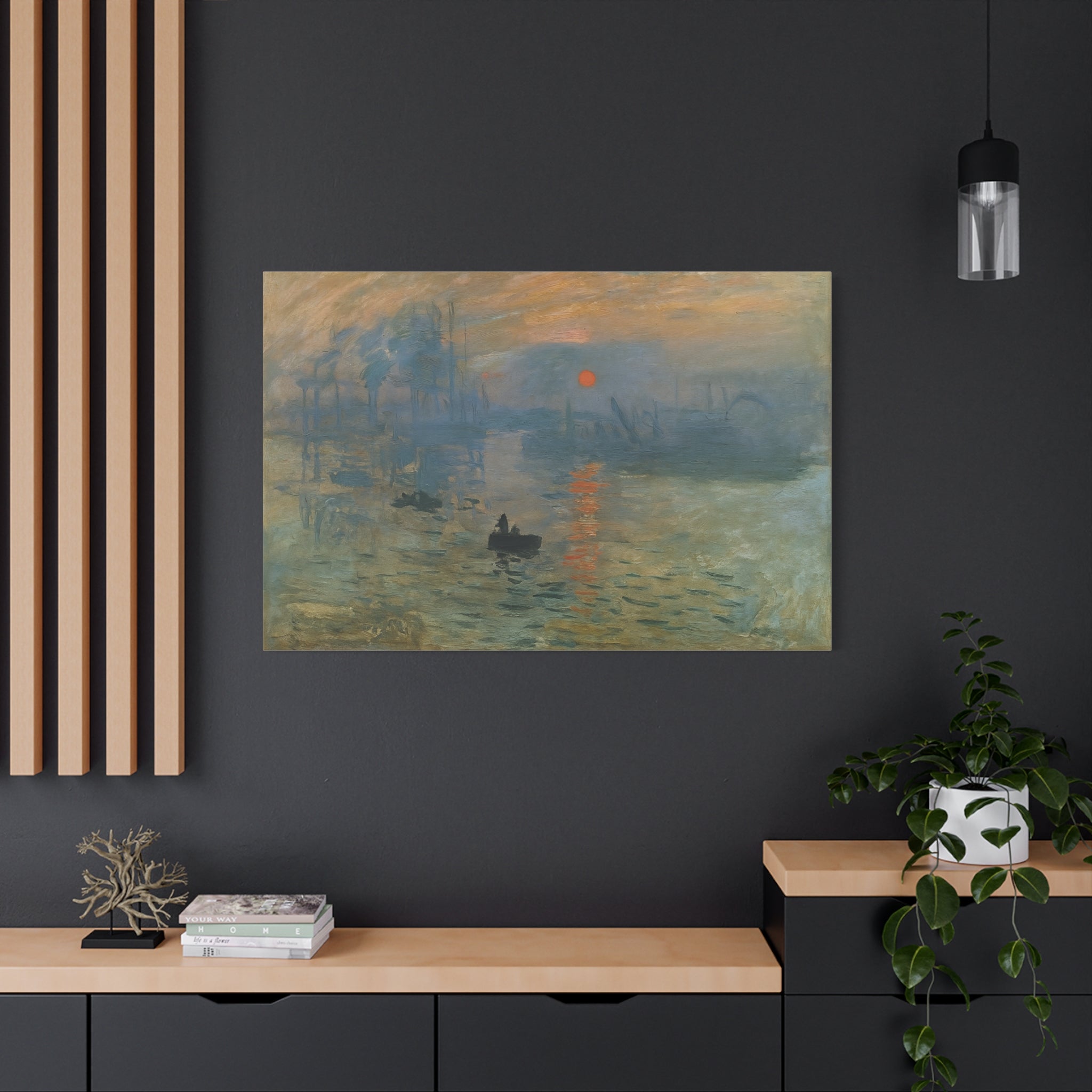 The Impression Sunrise - Claude Monet