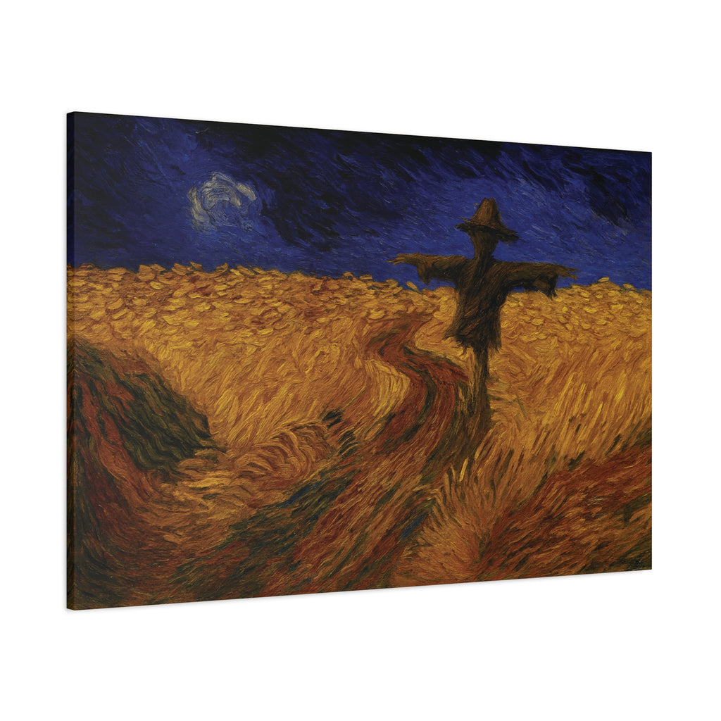 Wheatfield with Scarecrow – Van Gogh